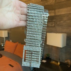 Rhinestone belt!